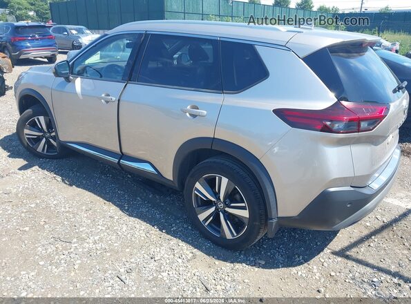 JN8AT3CB4MW236958 2021 NISSAN ROGUE Tan Tył lewy