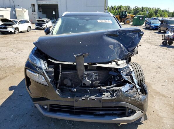 JN8AT3CB4MW241545 2021 NISSAN ROGUE Black Widok z przodu