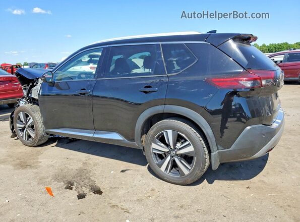 JN8AT3CB4MW241545 2021 NISSAN ROGUE Black Tył lewy