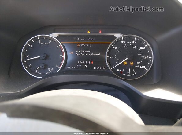 JN8AT3CB5MW231428 2021 NISSAN ROGUE White უკანა სავარძლების ხედი