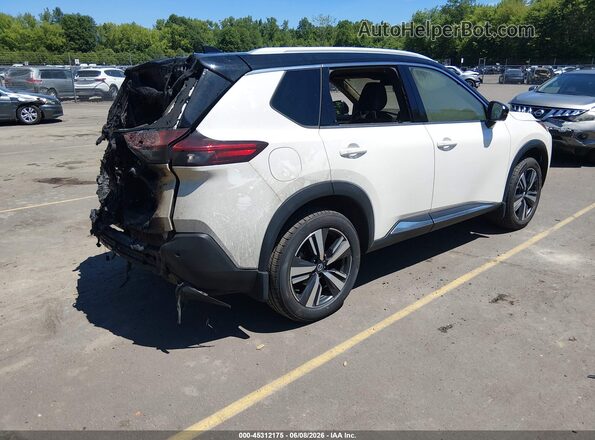 JN8AT3CB5MW231428 2021 NISSAN ROGUE White უკანა მარჯვენა