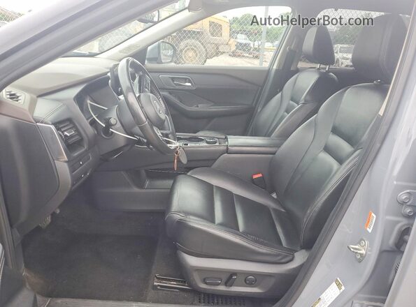 JN8AT3CB5MW239920 2021 NISSAN ROGUE Silver Widok wnętrza z przodu