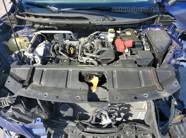 JN8AT3CB6MW238629 2021 NISSAN ROGUE Blue Vista del compartimento del motor