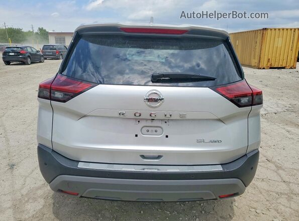 JN8AT3CBXMW229674 2021 NISSAN ROGUE Silver 