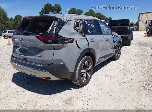 JN8AT3DC3MW101204 2021 NISSAN ROGUE Gray Rear right