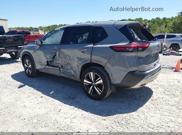 JN8AT3DC3MW101204 2021 NISSAN ROGUE Gray Rear left
