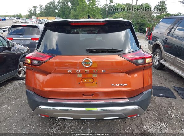 JN8AT3DC8MW107435 2021 NISSAN ROGUE Orange 