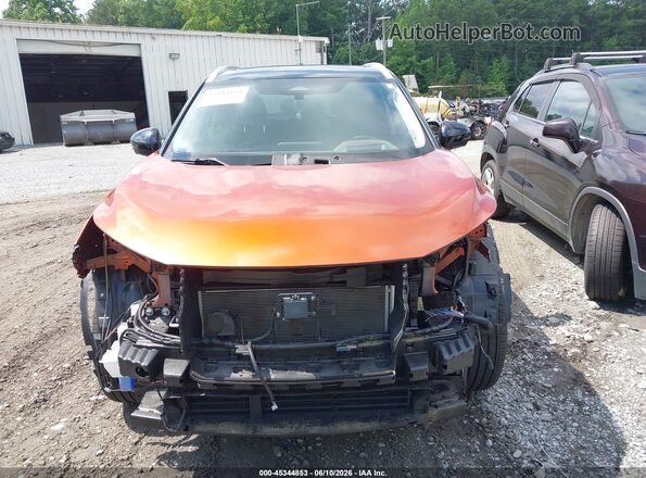 JN8AT3DC8MW107435 2021 NISSAN ROGUE Orange Вид панелі приладів