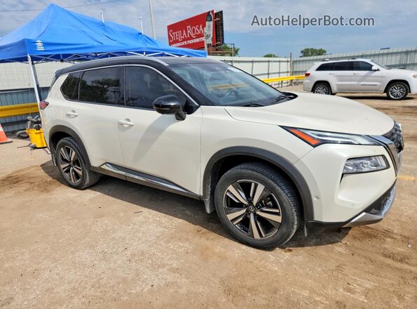 JN8AT3DCXMW103029 2021 NISSAN ROGUE White Առջևի աջ