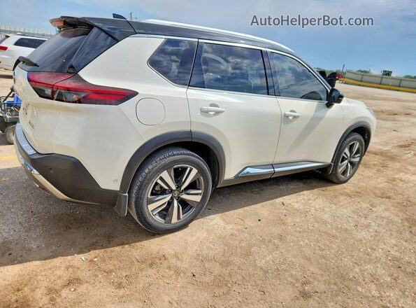 JN8AT3DCXMW103029 2021 NISSAN ROGUE White Հետևի աջ