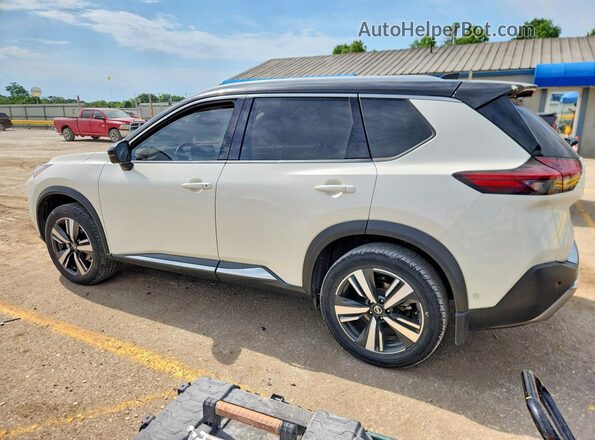 JN8AT3DCXMW103029 2021 NISSAN ROGUE White Հետևի ձախ