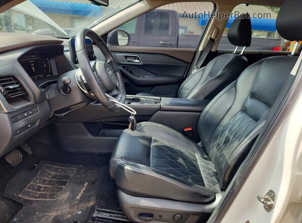 JN8AT3DCXMW103029 2021 NISSAN ROGUE White Սալոնի դիմացի տեսք