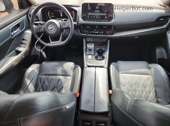 JN8AT3DCXMW103029 2021 NISSAN ROGUE White Առջևի վահանակի տեսք