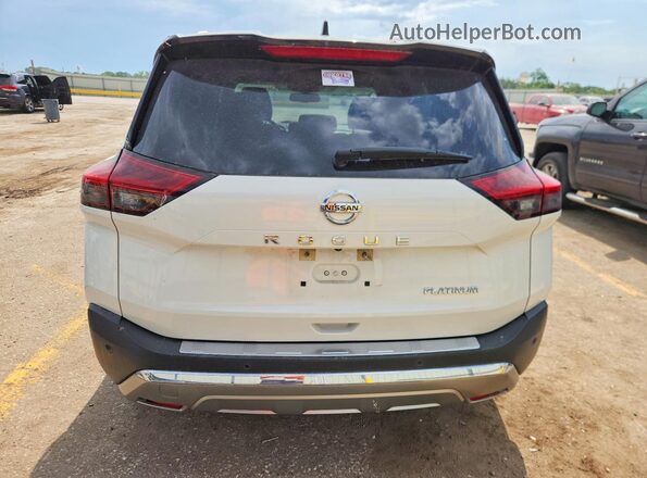 JN8AT3DCXMW103029 2021 NISSAN ROGUE White Հետևի տեսք
