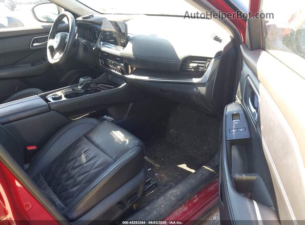 JN8AT3DD1MW304259 2021 NISSAN ROGUE Red Вид салону спереду