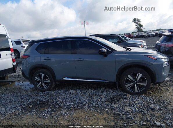 JN8AT3DD1MW316542 2021 NISSAN ROGUE Gray Vista interior trasera
