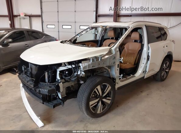 JN8AT3DD2MW318932 2021 NISSAN ROGUE White Vista tres cuartos delantera izquierda