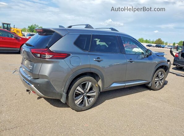 JN8AT3DD5MW303499 2021 NISSAN ROGUE Black უკანა მარჯვენა