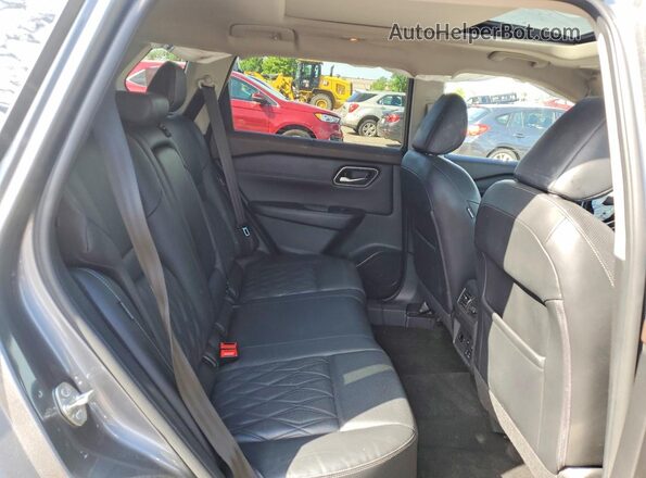 JN8AT3DD5MW303499 2021 NISSAN ROGUE Black უკანა სალონის ხედი