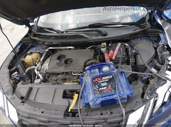 JN8AT3DD6MW300451 2021 NISSAN ROGUE Dark Blue Вид ззаду
