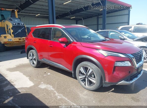 JN8AT3DD6MW320067 2021 NISSAN ROGUE Maroon Vista interior de 360 grados