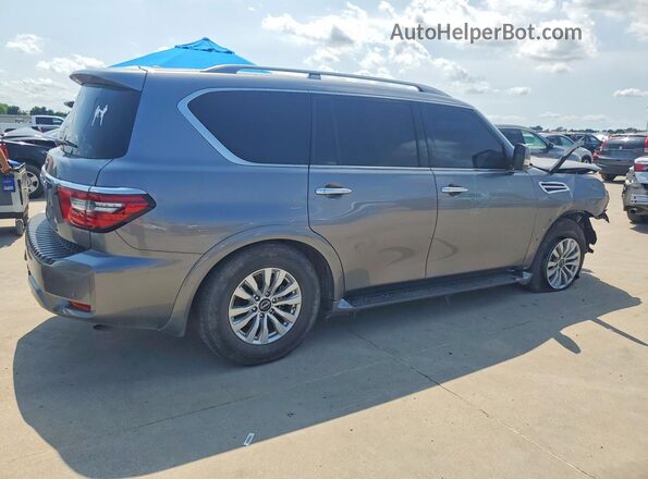 JN8AY2AC9P9181711 2023 NISSAN ARMADA Угольный Задняя правая четверть