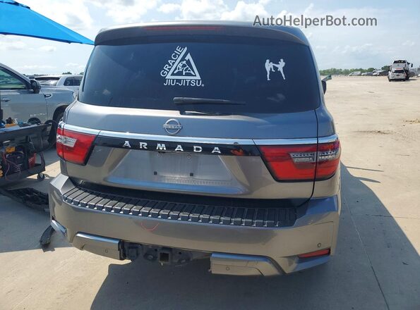 JN8AY2AC9P9181711 2023 NISSAN ARMADA Угольный Вид сзади