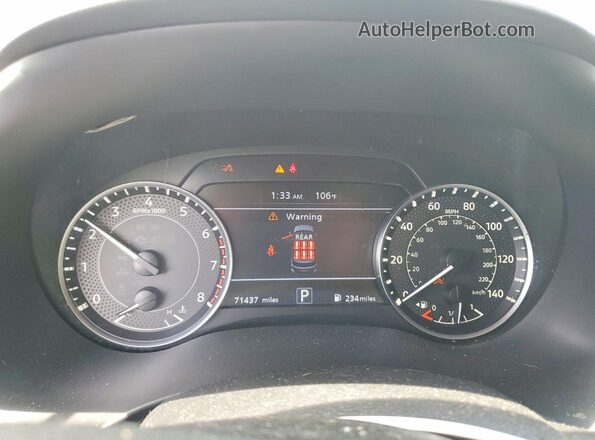 JN8AY2AC9P9181711 2023 NISSAN ARMADA Угольный Вид щитка приборов