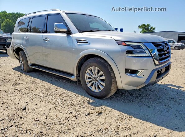 JN8AY2AD3P9690640 2023 NISSAN ARMADA Silver წინა მარჯვენა