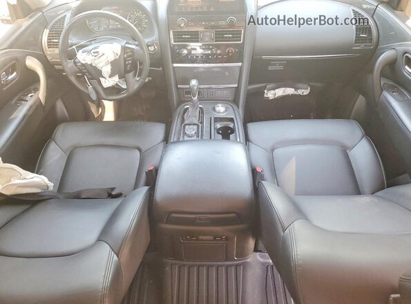 JN8AY2AD3P9690640 2023 NISSAN ARMADA Silver წინა პანელის ხედი