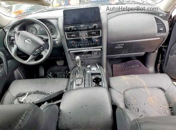 JN8AY2AD6R9709961 2024 NISSAN ARMADA Black Vista del salpicadero