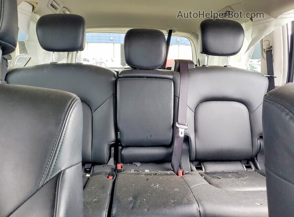 JN8AY2AD6R9709961 2024 NISSAN ARMADA Black Vista de los asientos traseros