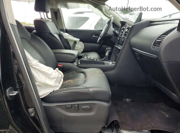 JN8AY2AD6R9709961 2024 NISSAN ARMADA Black Vista interior delantera