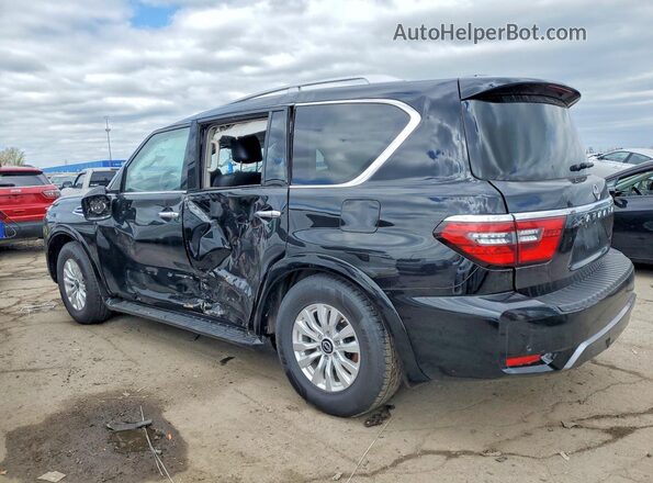 JN8AY2AD6R9709961 2024 NISSAN ARMADA Black Trasero izquierdo