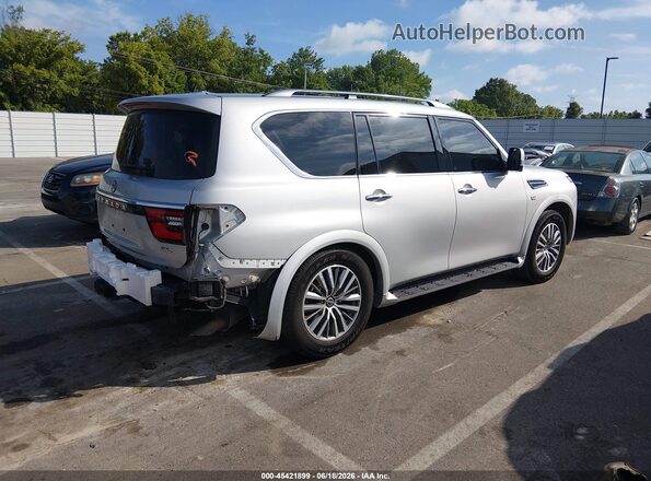 JN8AY2BA1M9370961 2021 NISSAN ARMADA Silver უკანა მარჯვენა