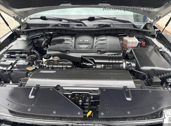 JN8AY2BA1M9372547 2021 NISSAN ARMADA Silver Вид ззаду