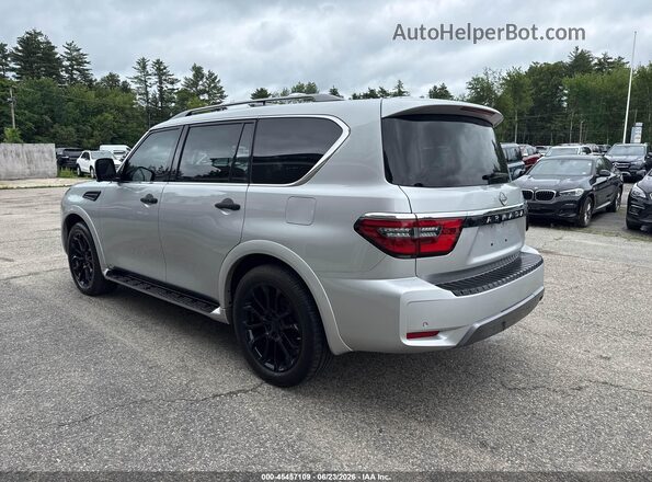 JN8AY2BA1M9372547 2021 NISSAN ARMADA Silver Задня ліва чверть