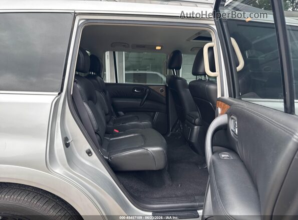 JN8AY2BA1M9372547 2021 NISSAN ARMADA Silver Вид наклейки з VIN-кодом