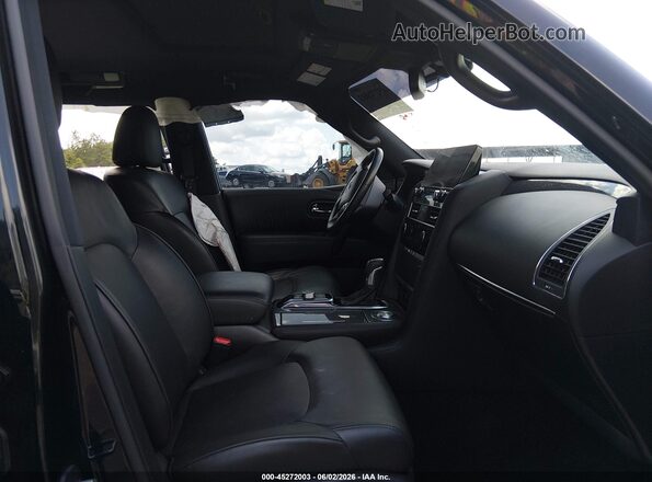 JN8AY2BA2P9405396 2023 NISSAN ARMADA Black Front interior view