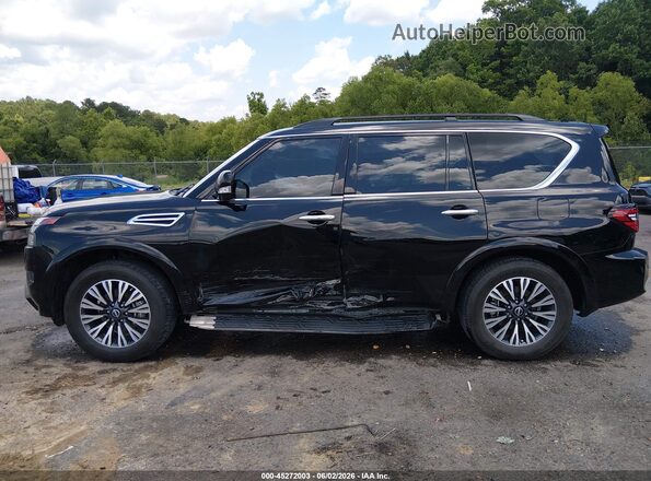JN8AY2BA2P9405396 2023 NISSAN ARMADA Black 360 interior view