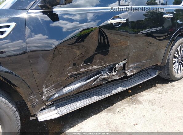 JN8AY2BA2P9405396 2023 NISSAN ARMADA Black Front view