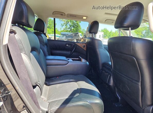 JN8AY2BA3N9392736 2022 NISSAN ARMADA Black Widok wnętrza z tyłu