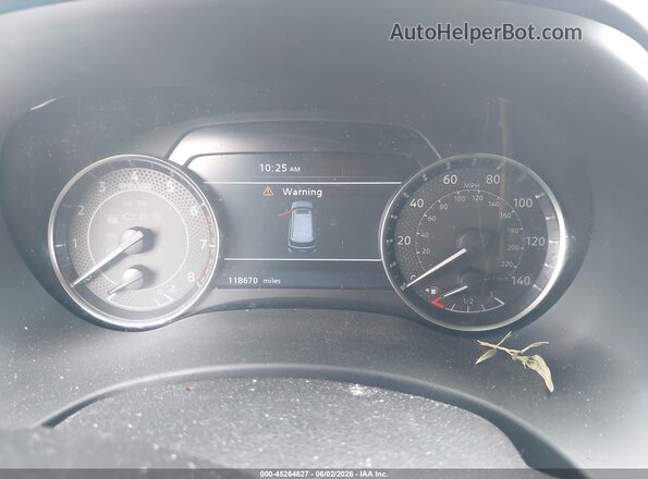 JN8AY2BA4M9371926 2021 NISSAN ARMADA Black Widok tylnych siedzeń