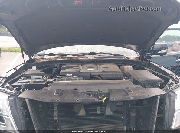 JN8AY2BA4M9371926 2021 NISSAN ARMADA Black Widok z tyłu