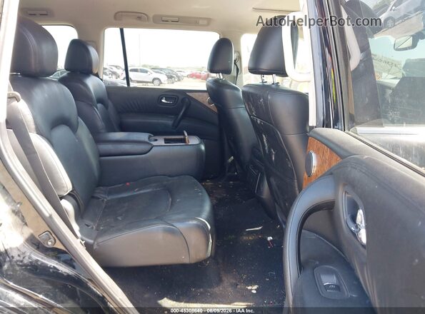 JN8AY2BA5M9371367 2021 NISSAN ARMADA Black Vista de la etiqueta del VIN