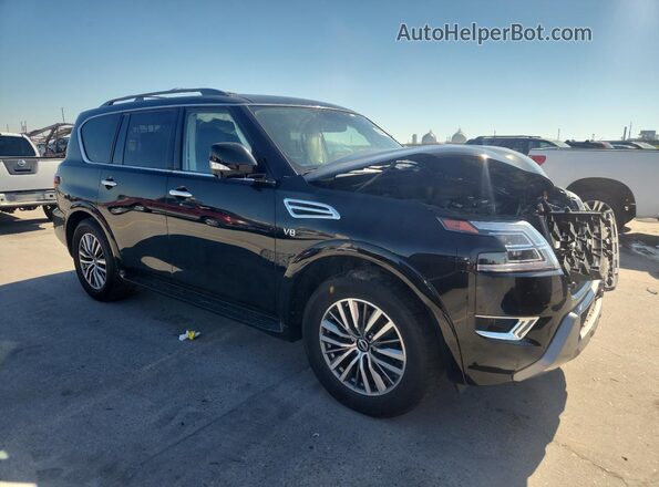JN8AY2BA6M9371412 2021 NISSAN ARMADA Black 