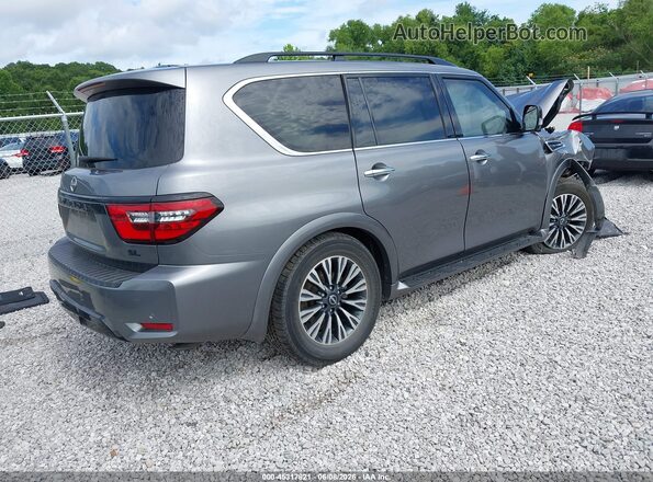 JN8AY2BA6R9415108 2024 NISSAN ARMADA Gray უკანა მარჯვენა