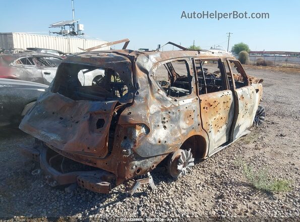 JN8AY2BA7M9370592 2021 NISSAN ARMADA Желтый Задняя правая четверть