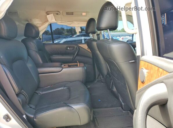 JN8AY2BA8N9390772 2022 NISSAN ARMADA Silver Widok wnętrza z tyłu