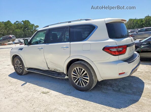 JN8AY2BA8P9403202 2023 NISSAN ARMADA White Задня ліва чверть